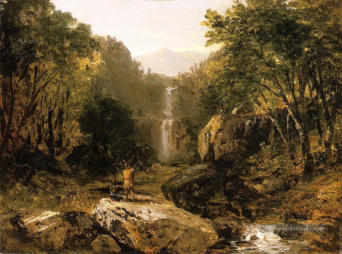 Catskill Montagne paysage luminisme John Frederick Kensett Peintures à l'huile